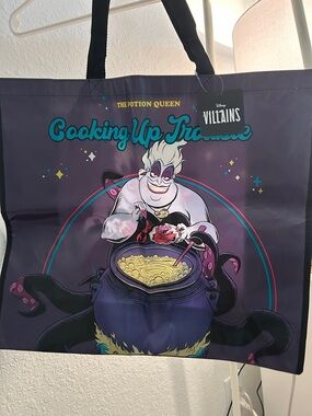 Disney Villains Ursula Tote Bag - Purple with Teal Accents